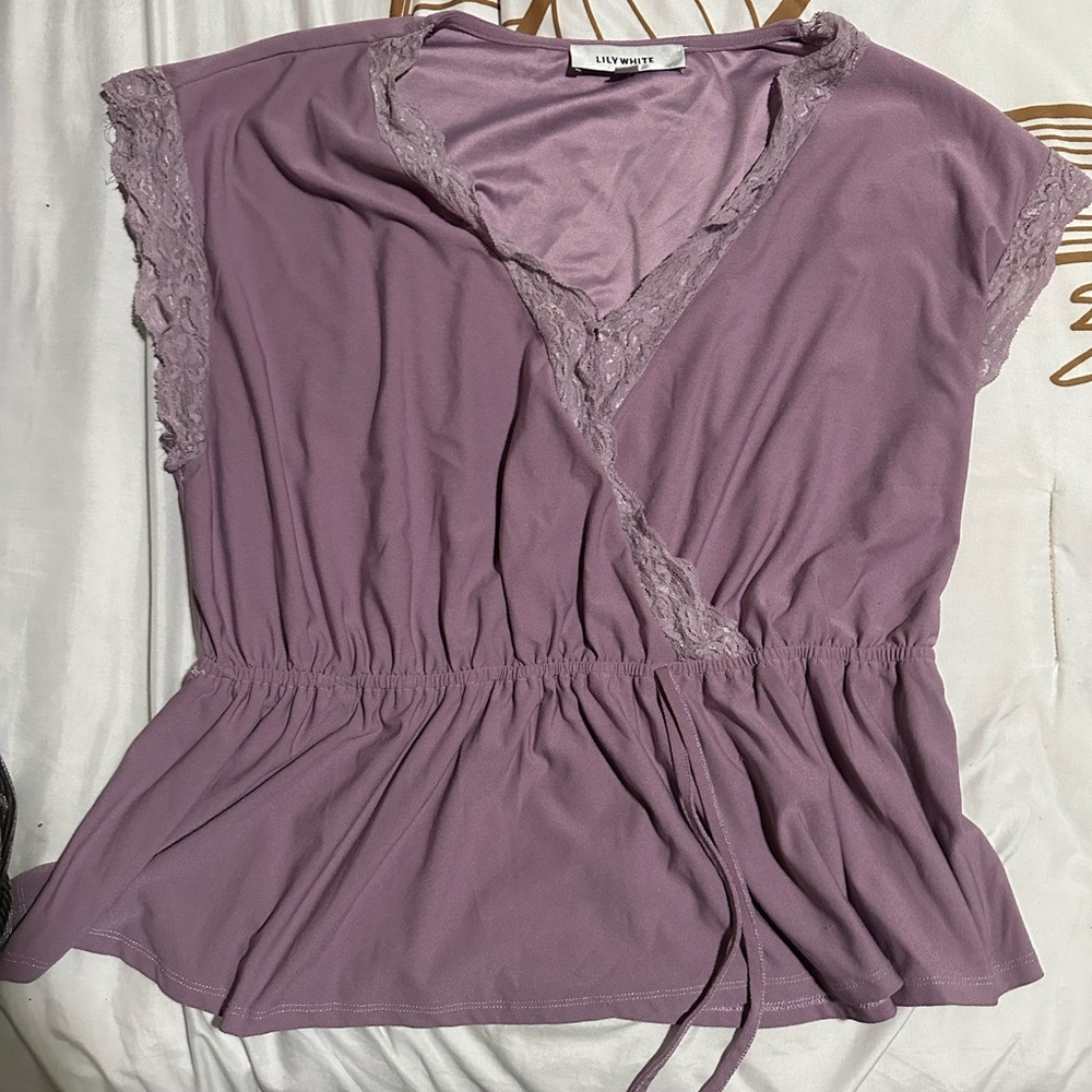 Purple top gently used